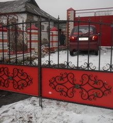 кованые ворота в орле, кованые ворота в москве
